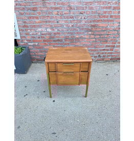 Quincy Charging Nightstand by Anthropologie in Brown