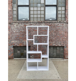 White Cubic Bookcase