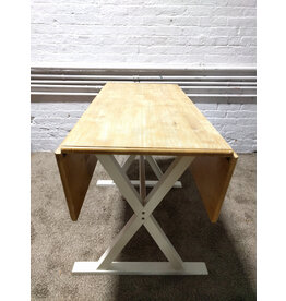 Rustic Extendable Drop Leaf Dining Table