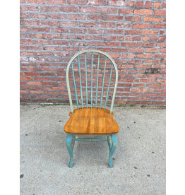Vintage Painted Oak Windsor Chairs