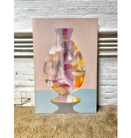 Flowers IN the Vase, oil on canvas