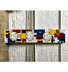 Personal Triptych, oil on board, sgnd jjm