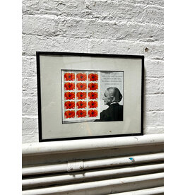 Framed Georgia O'Keeffe Commemorative Stamps