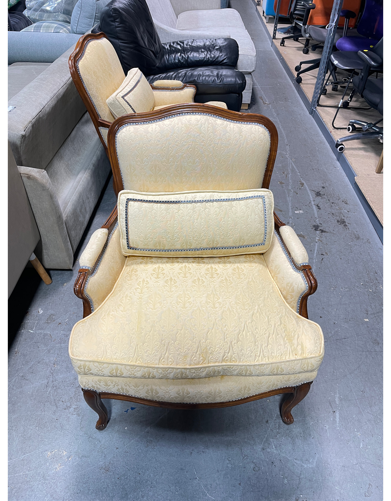 French Louis XV Style Armchair