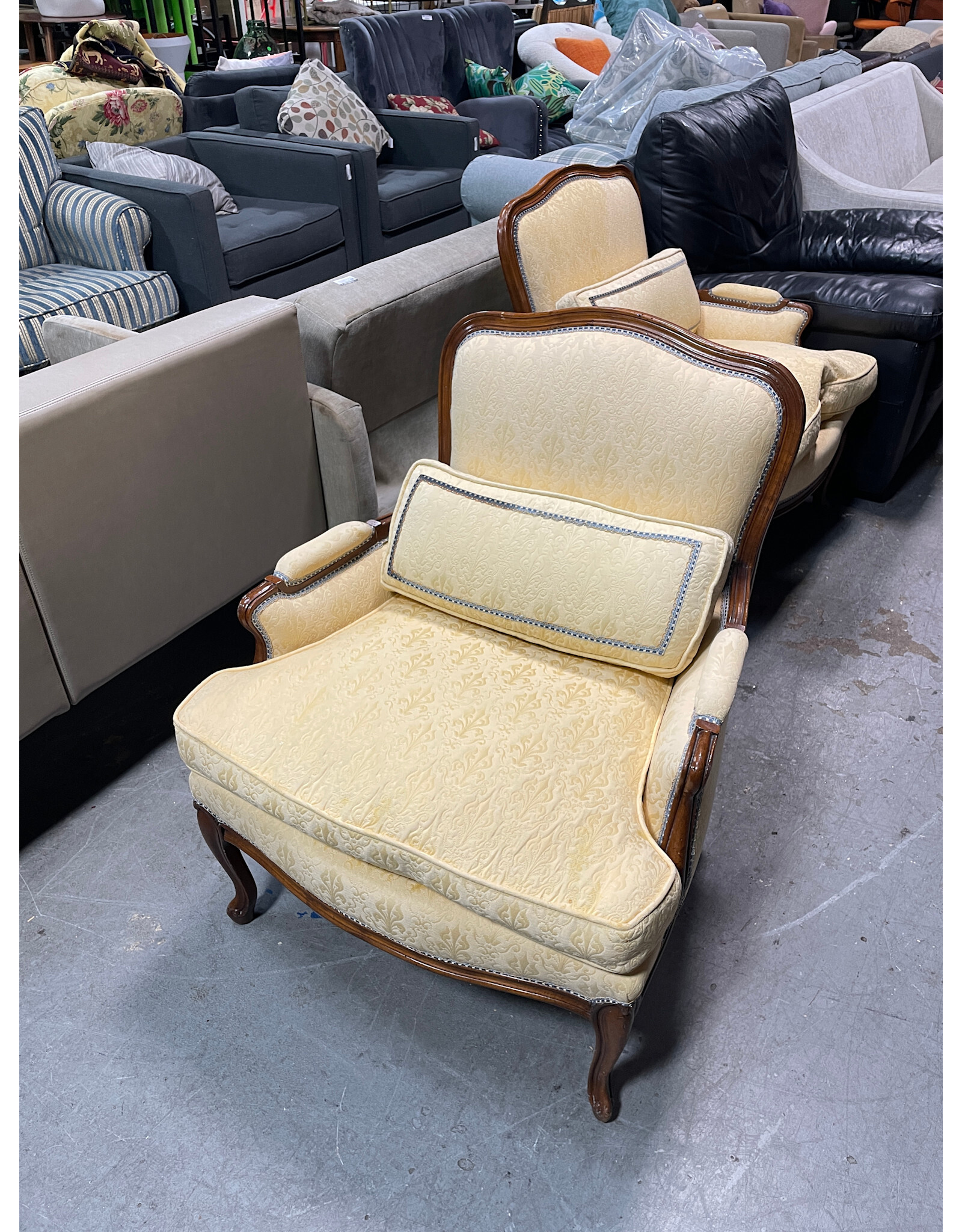 French Louis XV Style Armchair