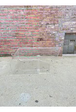 Lucite Clear Acrylic Coffee Table