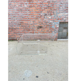 Lucite Clear Acrylic Coffee Table