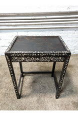 Mother-of-Pearl Inlay Side Table