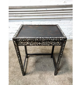 Mother-of-Pearl Inlay Side Table