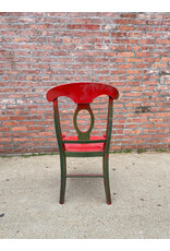 Pottery Barn Napoleon Dining Chair (Sprayed red)