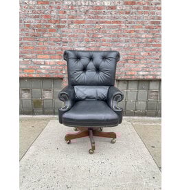 Lawyer Style Luxury Executive Black Office Arm Chair