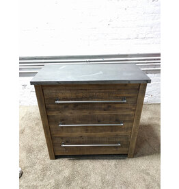 3-Drawer Hollis Rustic Style Dresser
