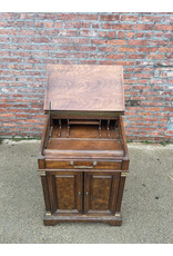 Davenport Desk with an Accented Green Top