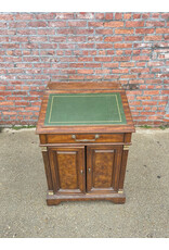 Davenport Desk with an Accented Green Top