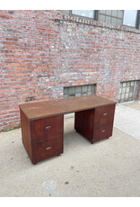 Frank Lloyd Wright Sytle Mahogany Desk
