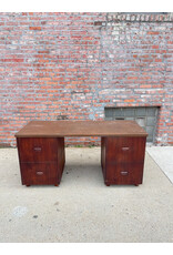 Frank Lloyd Wright Sytle Mahogany Desk