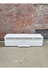 CB2 Chill 80" White Console Table