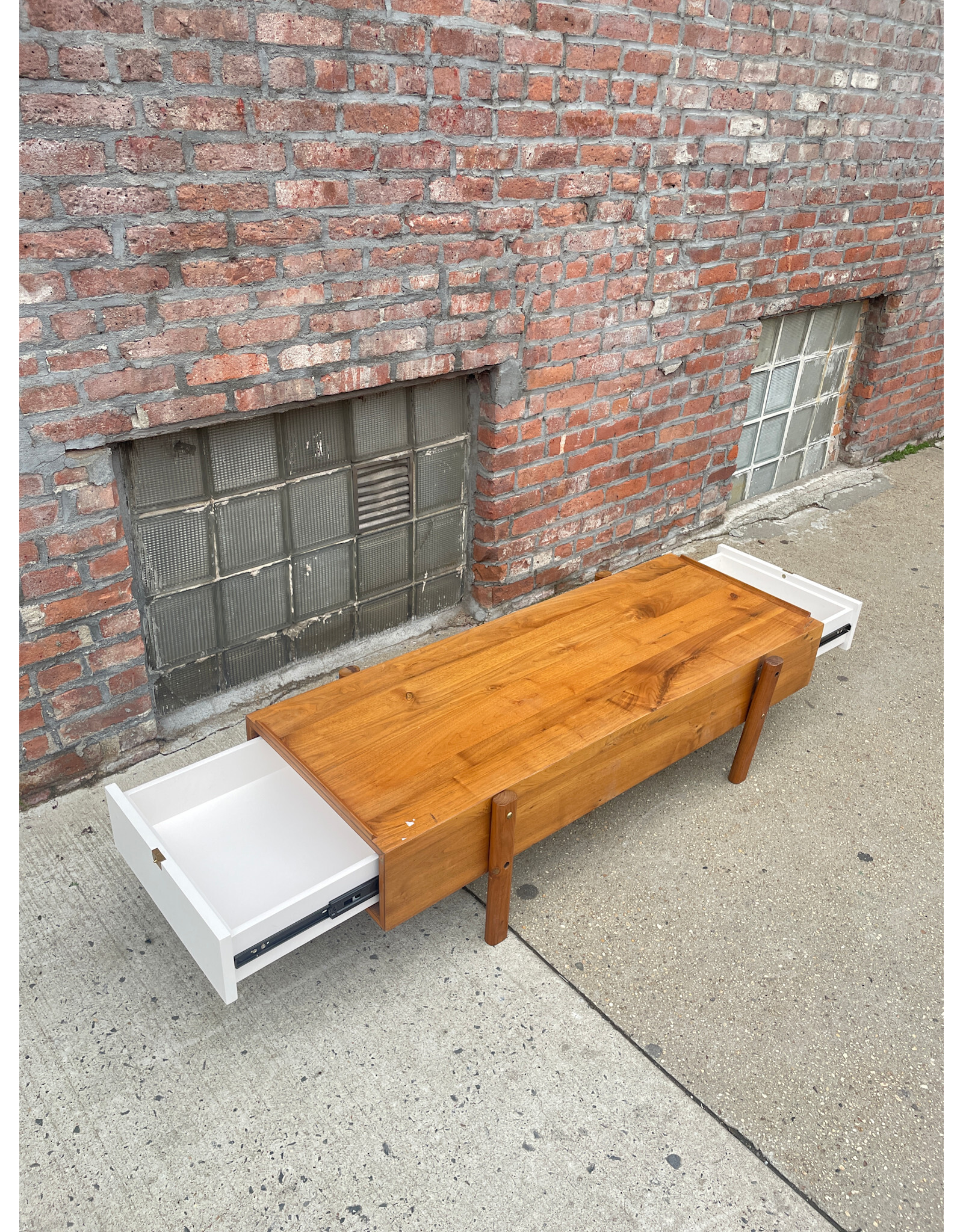 Two Side Drawer Coffee Table