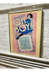 Framed Oh Boy! poster
