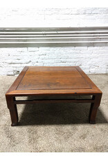 Square Low Rosewood Coffee Table