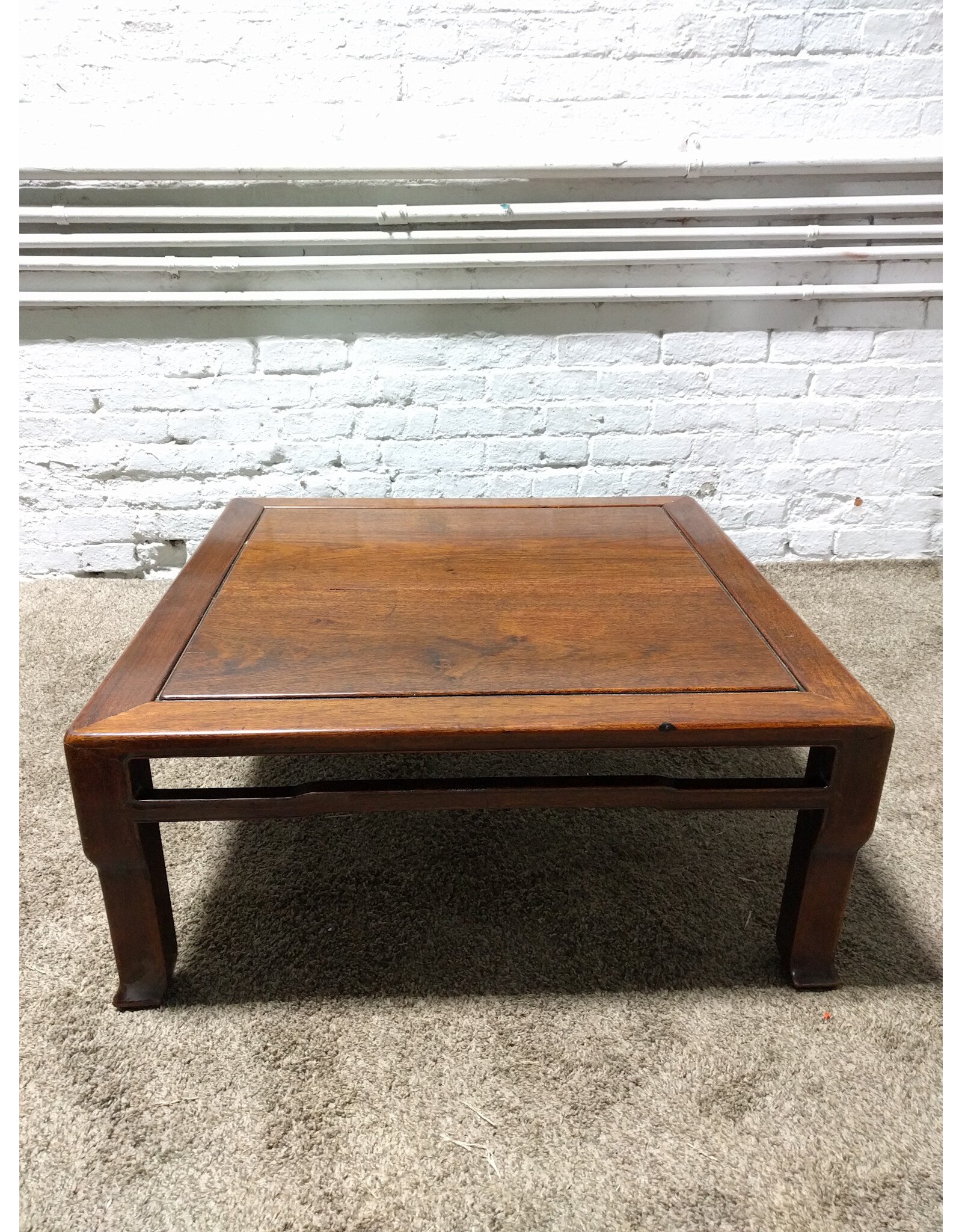 Square Low Rosewood Coffee Table