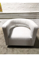 Modern Swivel Open Back Lounge Chair