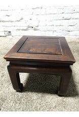 Ming Style Rectangular Wood Side Table