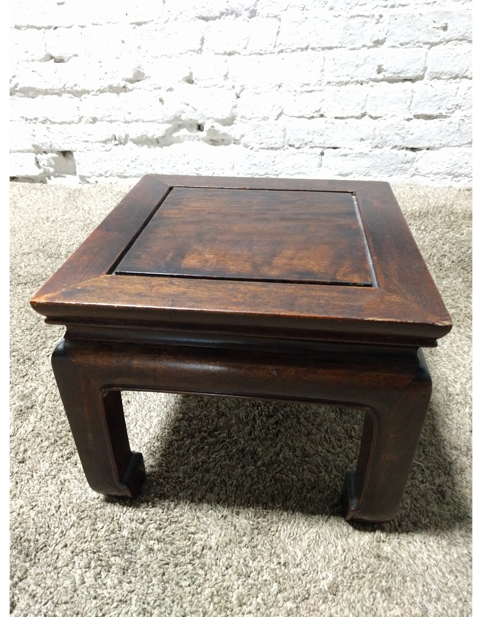 Ming Style Rectangular Wood Side Table