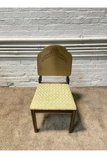 Scalloped Back Hitchcock Upholstered Side Chair