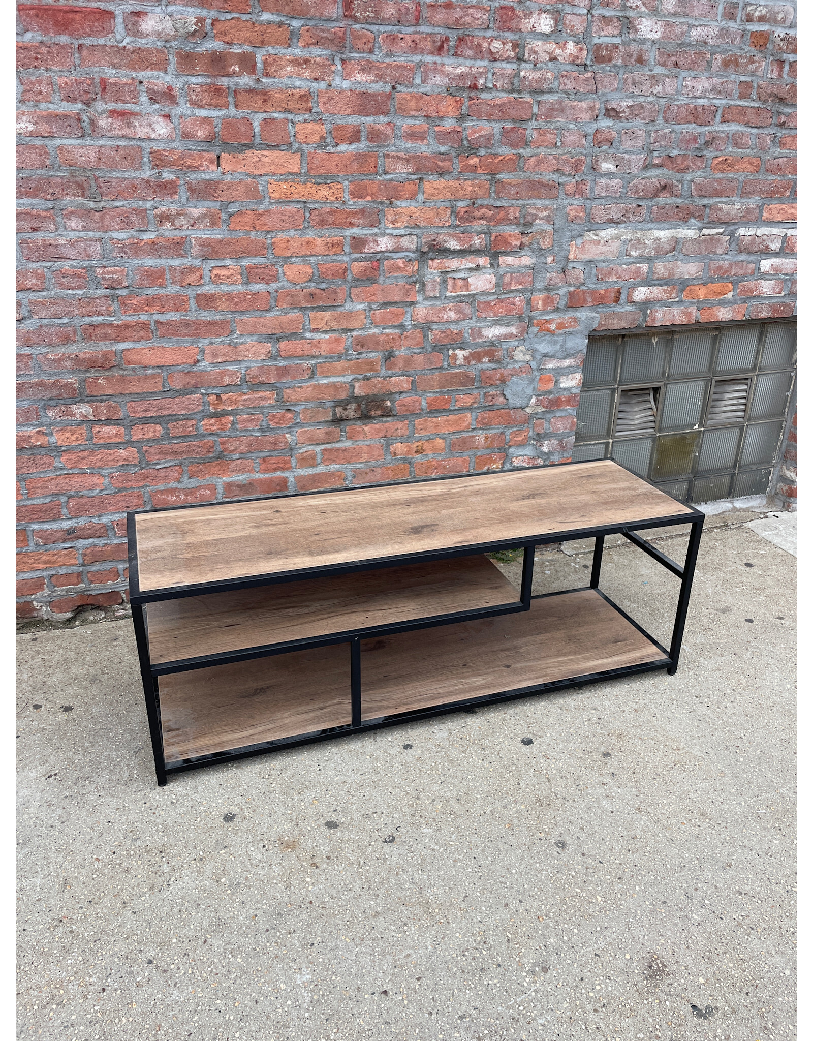 Delancy Solid Wood Tv Stand