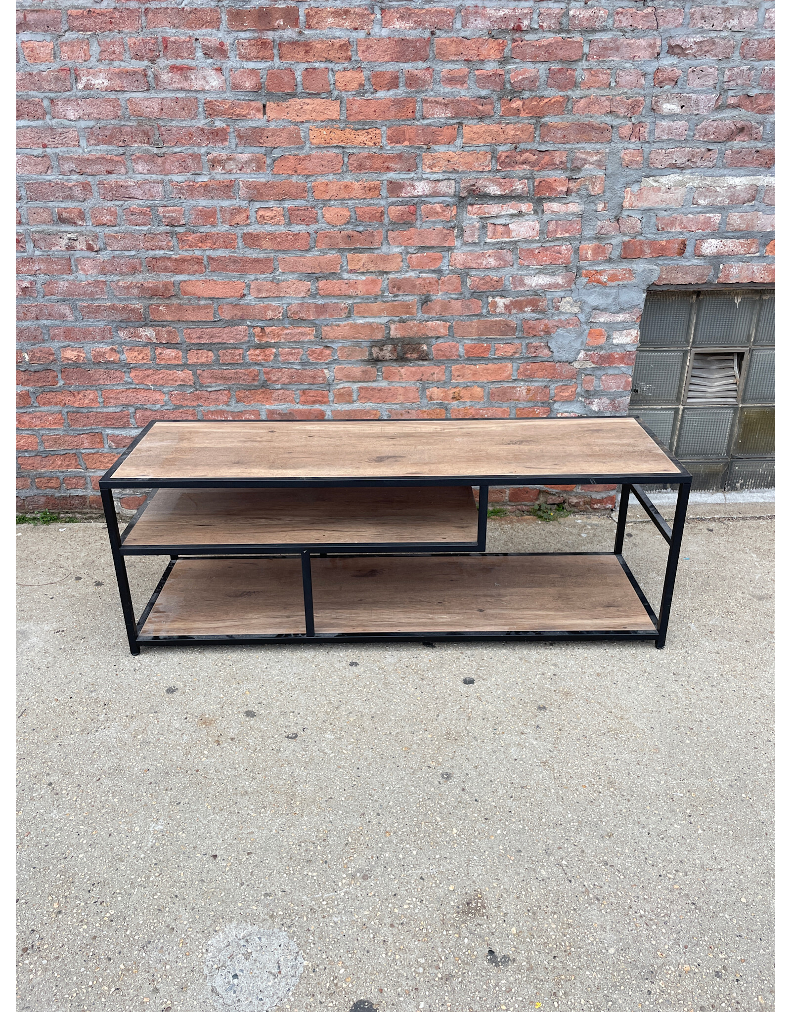 Delancy Solid Wood Tv Stand