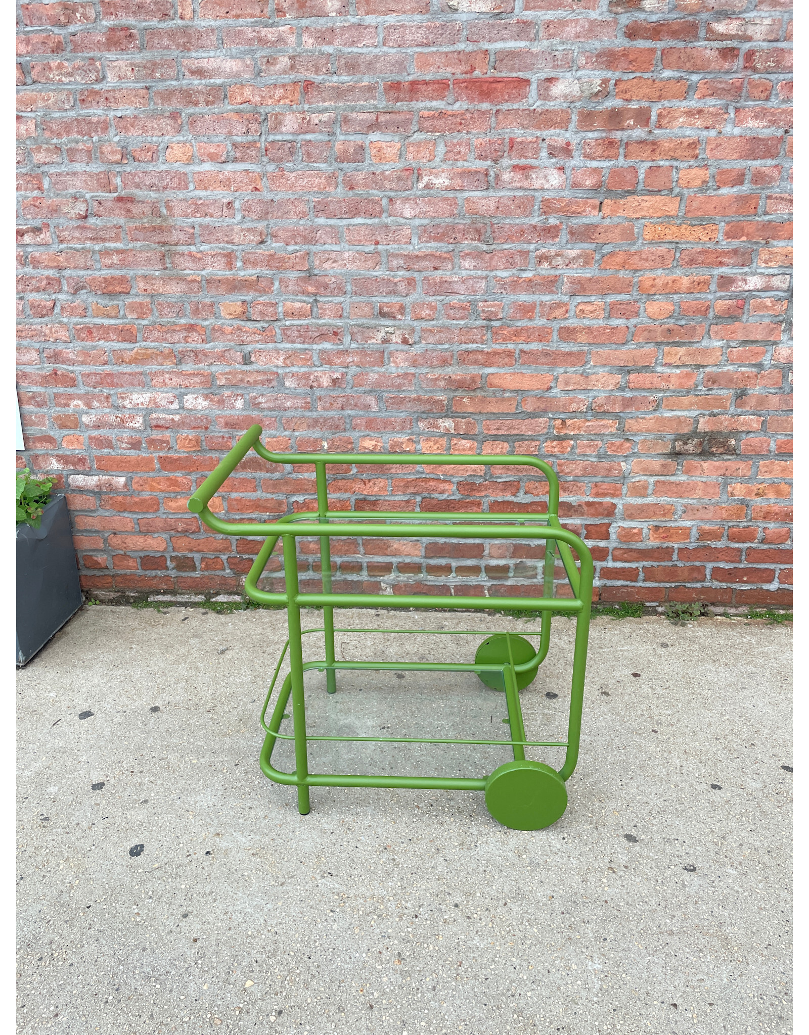 Wally Green Bar Cart