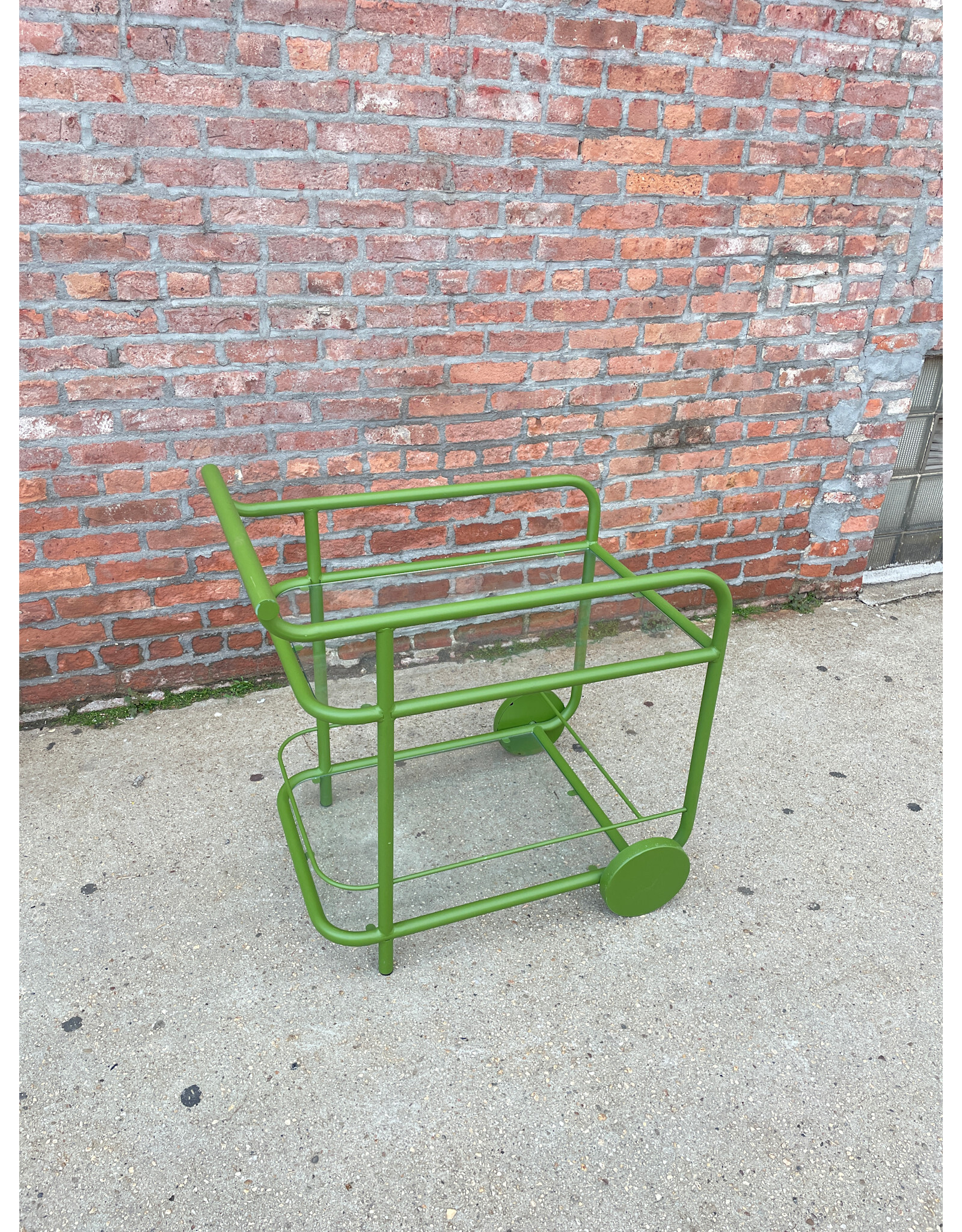 Wally Green Bar Cart