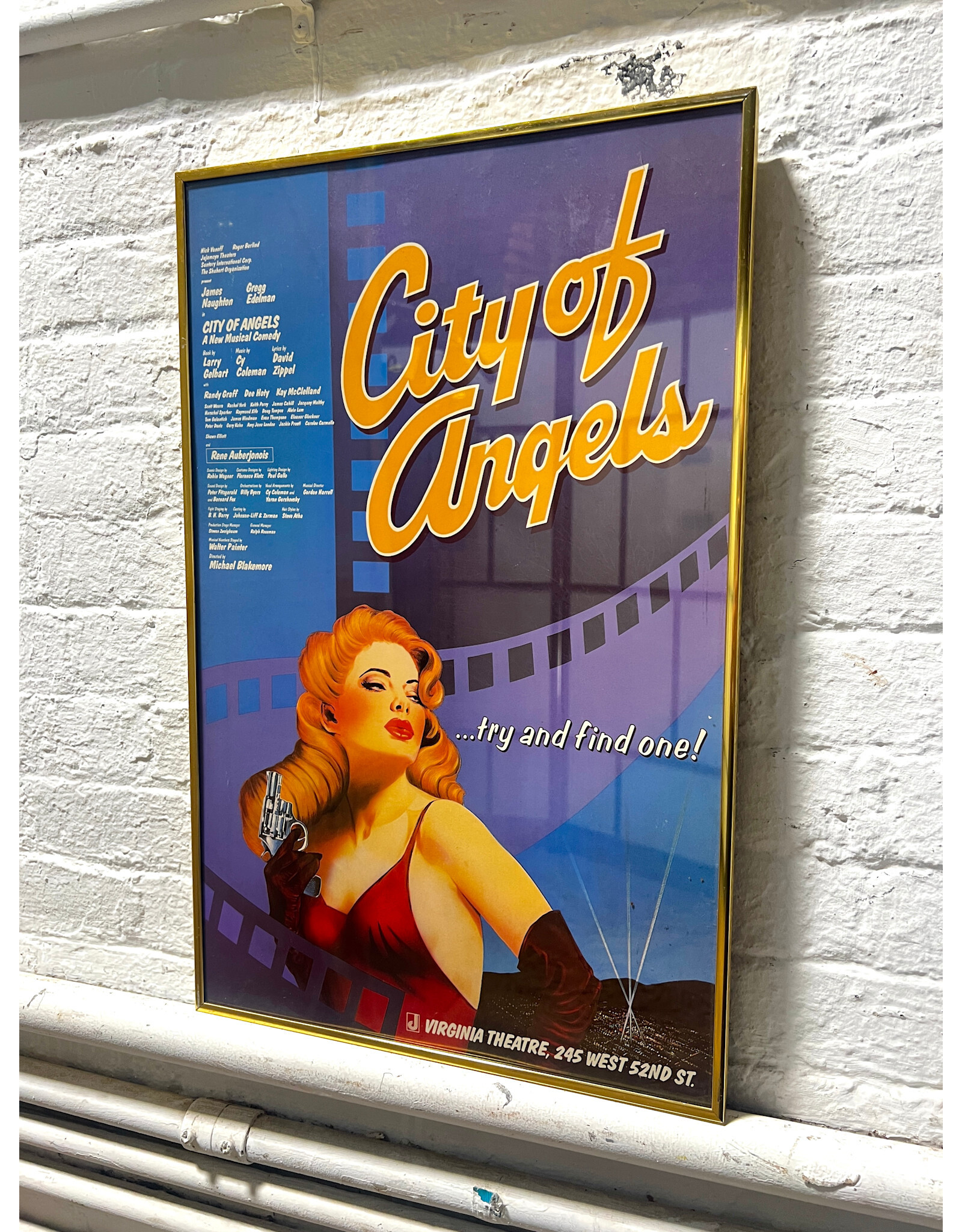 Framed City of Angels poster