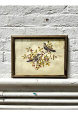 Two Birds on a Branch, framed print