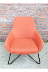Lilly Modern Orange Lounge Chair