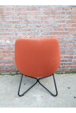 Lilly Modern Orange Lounge Chair