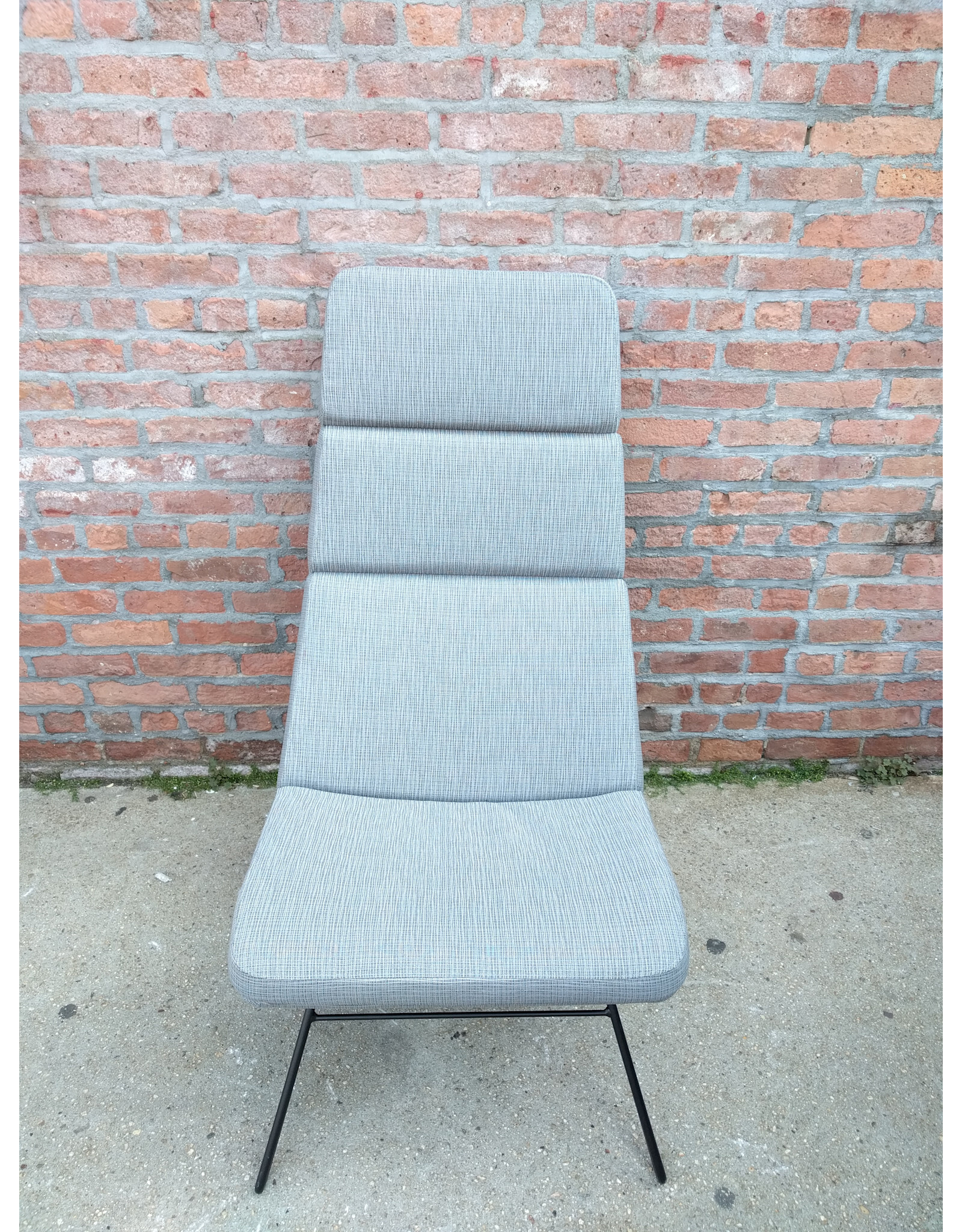 CrissCross HB Lounge Chair Grey