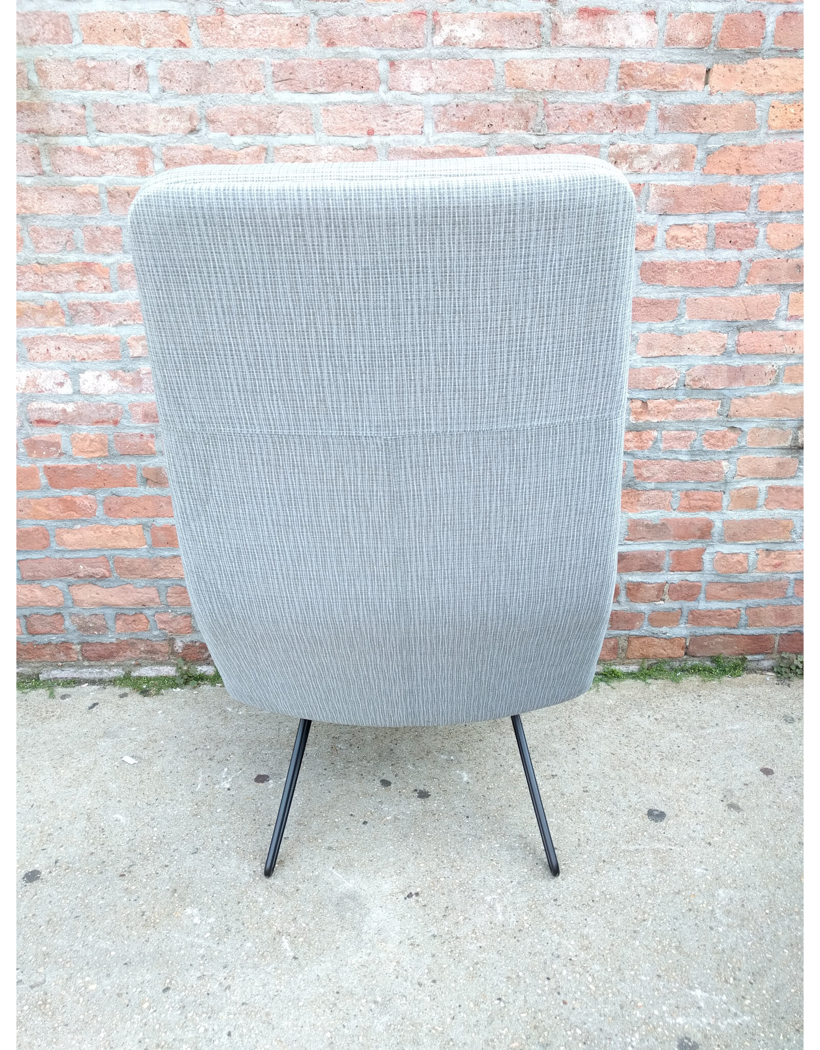 CrissCross HB Lounge Chair Grey