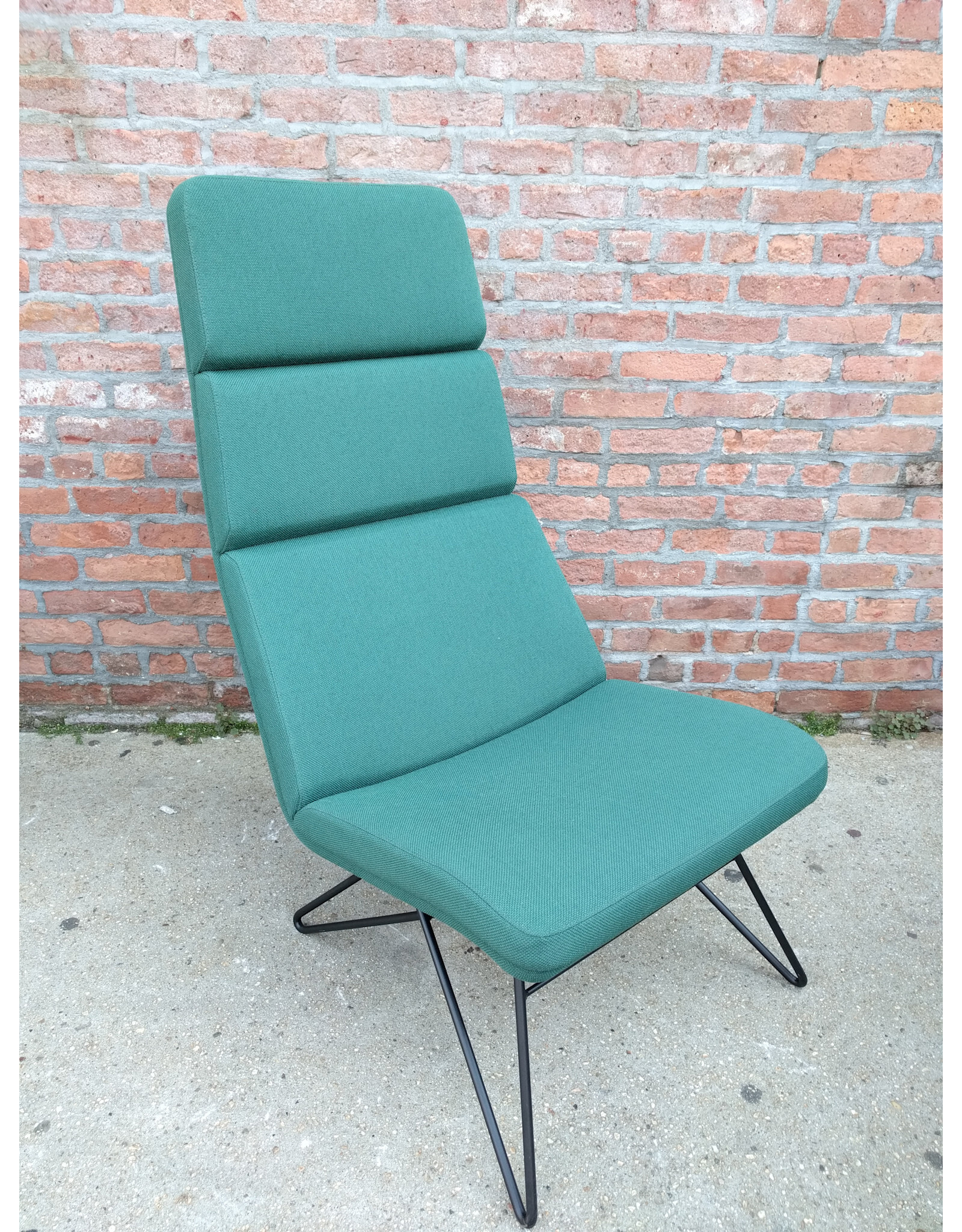 CrissCross HB Lounge Chair Green