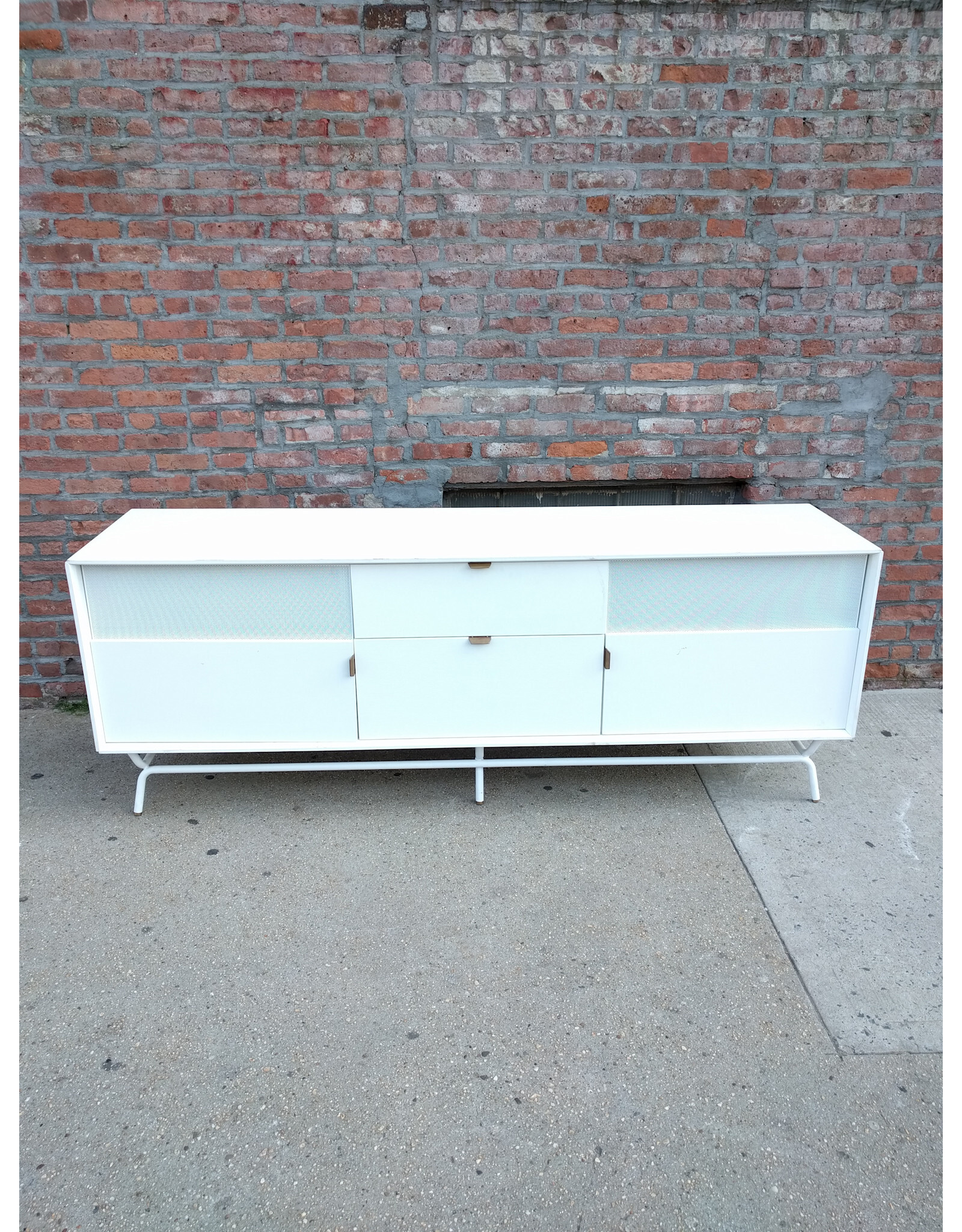 Blu Dot Dang TV Stand 2 Drawer 2 Door
