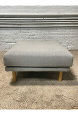 Burrow The Range Grey Ottoman