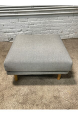 Burrow The Range Grey Ottoman