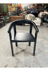 Threshold Designed Studio McGee Terra Solid Wood Curved Back Dining Chair