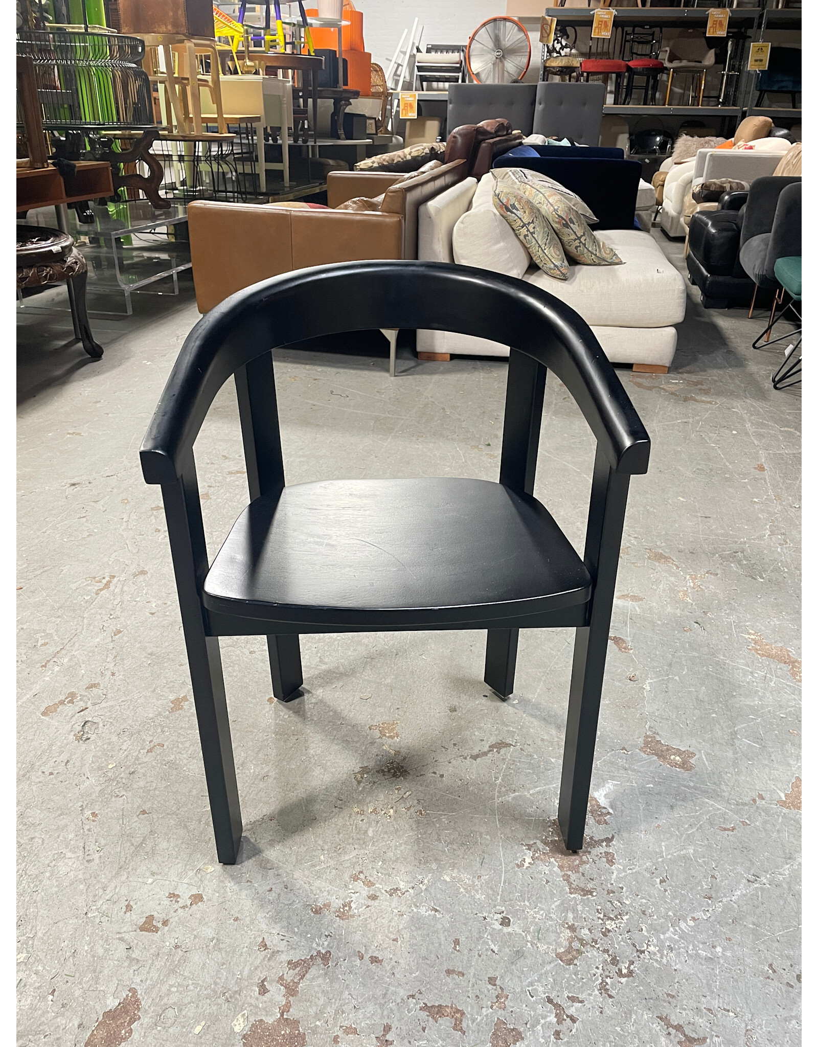 Threshold Designed Studio McGee Terra Solid Wood Curved Back Dining Chair