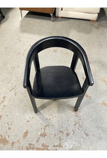 Threshold Designed Studio McGee Terra Solid Wood Curved Back Dining Chair