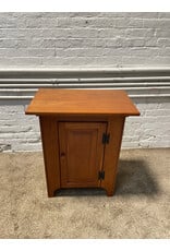 2-Shelf Maple Storage Cabinet