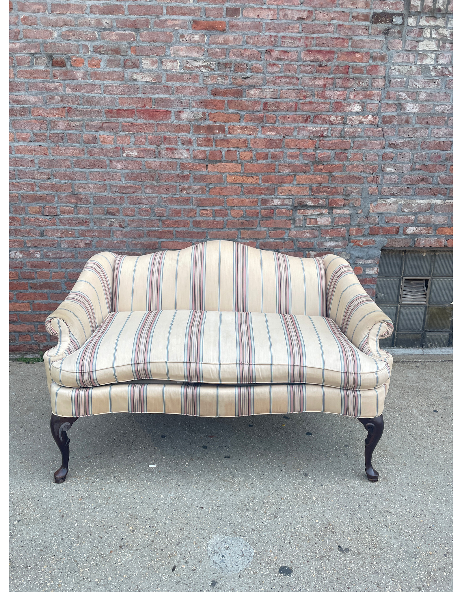 Michael Thomas Camel Back Sofa