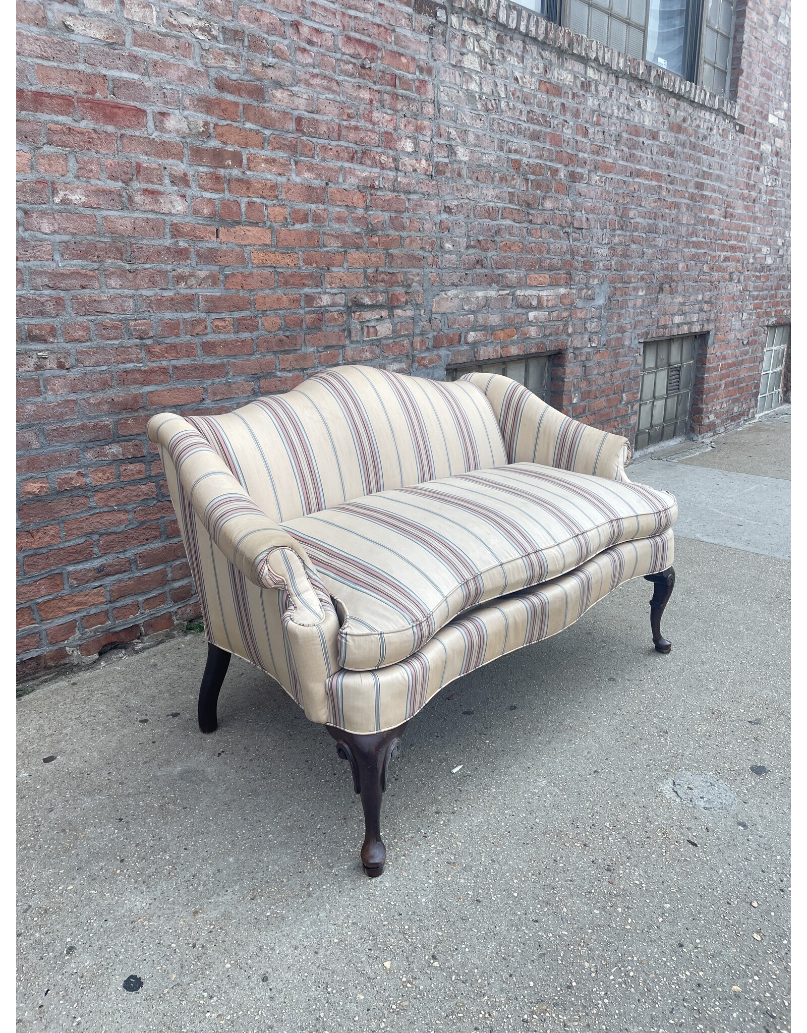Michael Thomas Camel Back Sofa