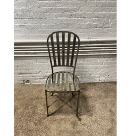 Industrial Stainless Steel Dining Chairs